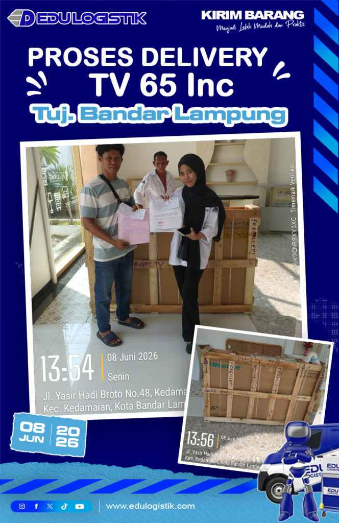Pengiriman TV 65 Inc – Tuj. Bandar Lampung