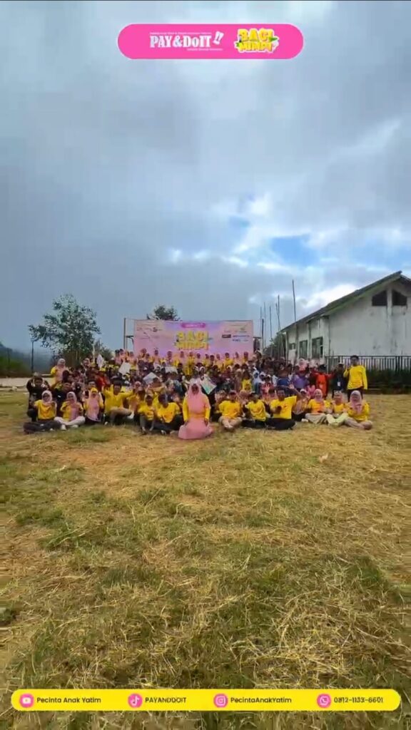 Kegiatan Bagi Mimpi, Dari Tim Pecinta Anak Yatim. Di Daerah SD N Patuha, Kab. Bandung