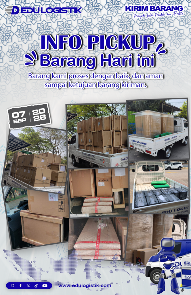 🚚 **INFO PICKUP HARI INI!** Paket kamu sudah masuk antrean muat hari ini?