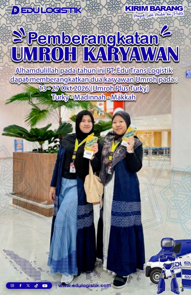 Apresiasi Dedikasi Karyawan, PT Edu Trans Logistik Memberangkatkan Dua Karyawan Umroh Plus Turki